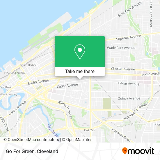 Go For Green map