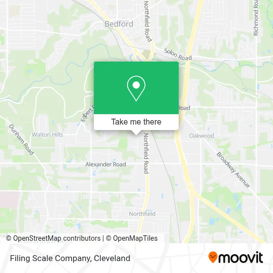 Filing Scale Company map
