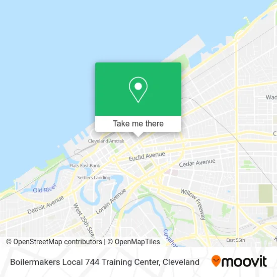 Boilermakers Local 744 Training Center map