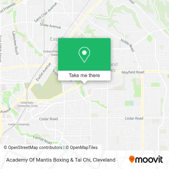 Academy Of Mantis Boxing & Tai Chi map