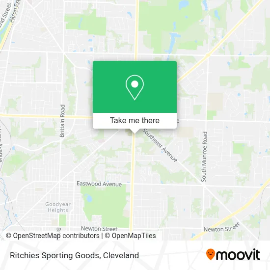 Ritchies Sporting Goods map