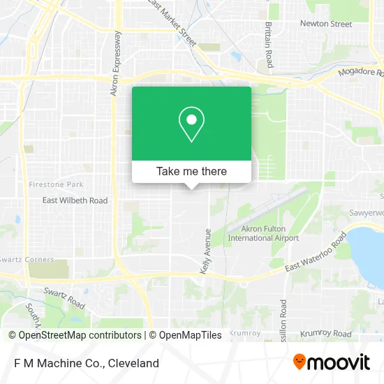F M Machine Co. map