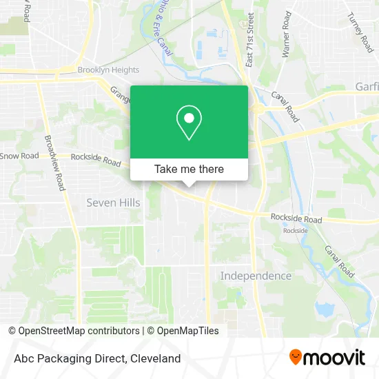 Abc Packaging Direct map