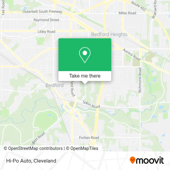 Hi-Po Auto map