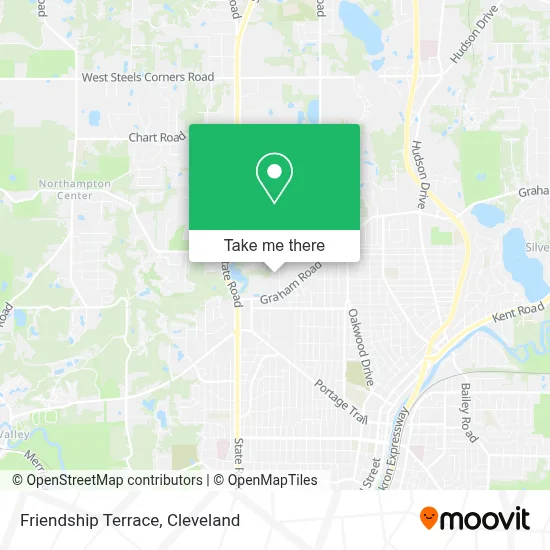 Friendship Terrace map