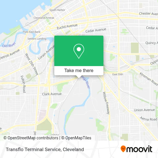 Transflo Terminal Service map