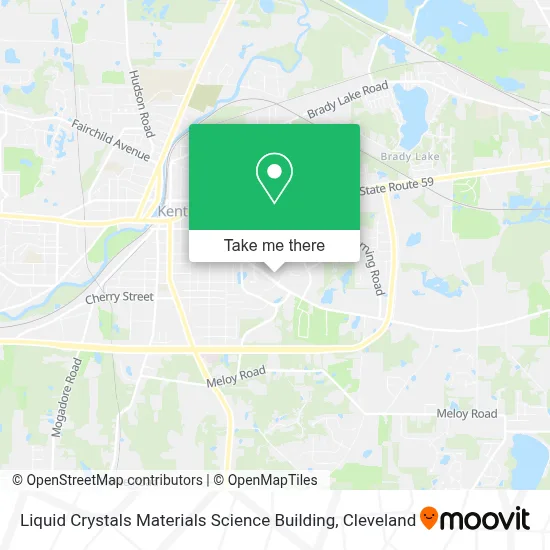 Liquid Crystals Materials Science Building map