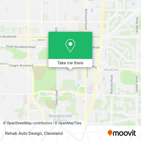Rehab Auto Design map
