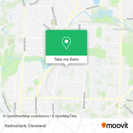 Radioshack map