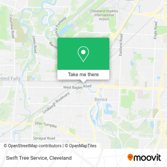 Swift Tree Service map