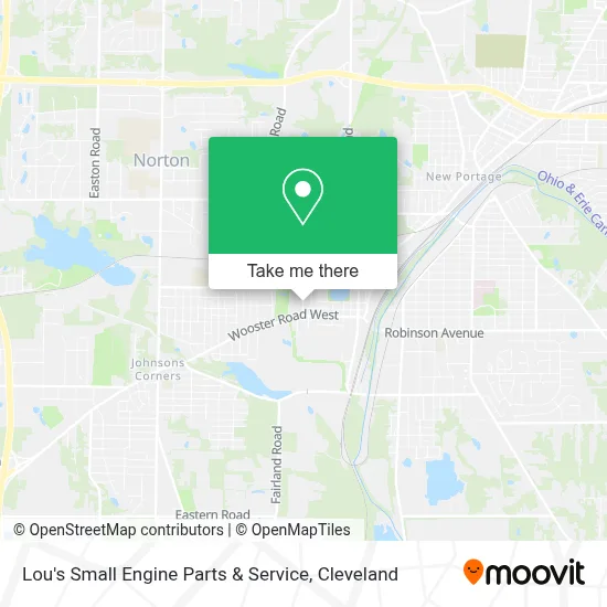Lou's Small Engine Parts & Service map