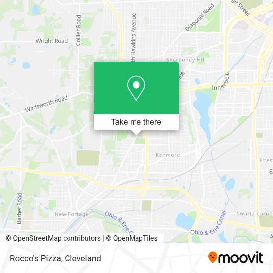 Rocco's Pizza map