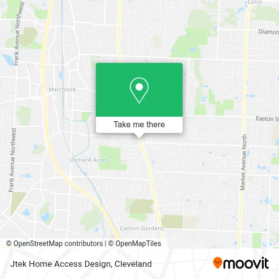 Jtek Home Access Design map