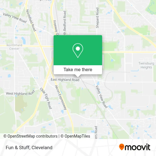 Fun & Stuff map