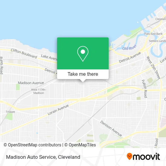 Madison Auto Service map