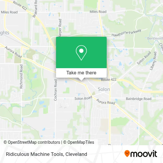 Ridiculous Machine Tools map