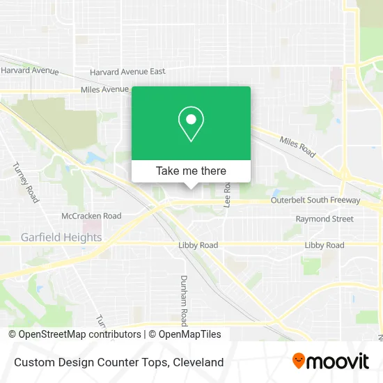 Custom Design Counter Tops map