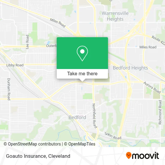 Goauto Insurance map
