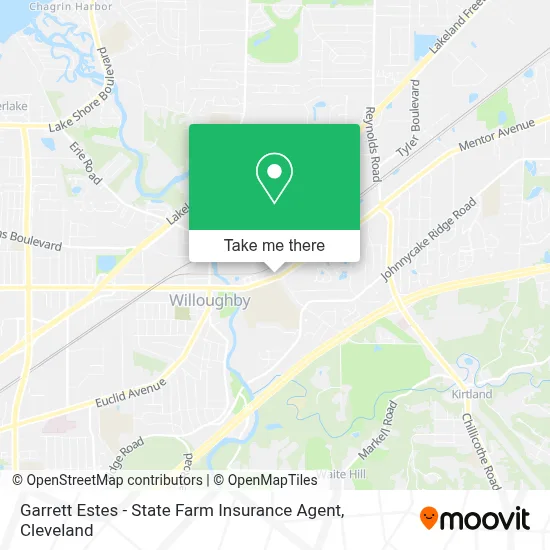 Garrett Estes - State Farm Insurance Agent map