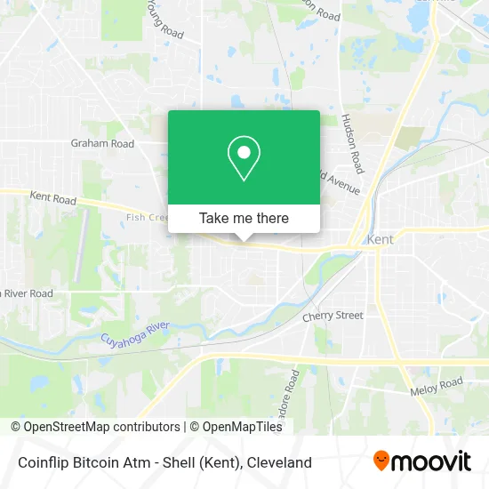 Coinflip Bitcoin Atm - Shell (Kent) map
