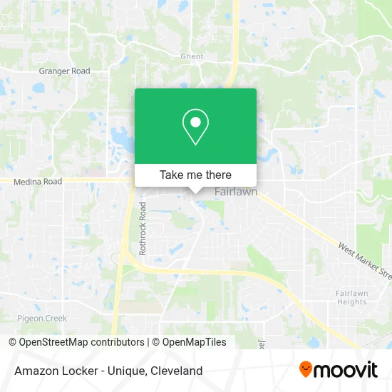 Amazon Locker - Unique map