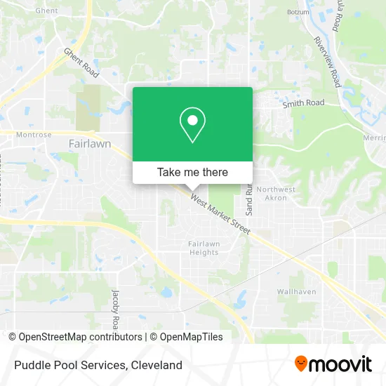 Puddle Pool Services map