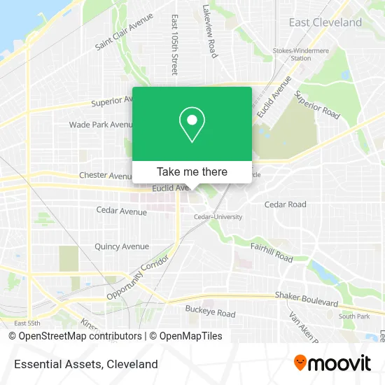 Essential Assets map