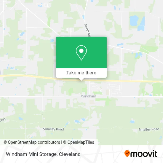 Windham Mini Storage map