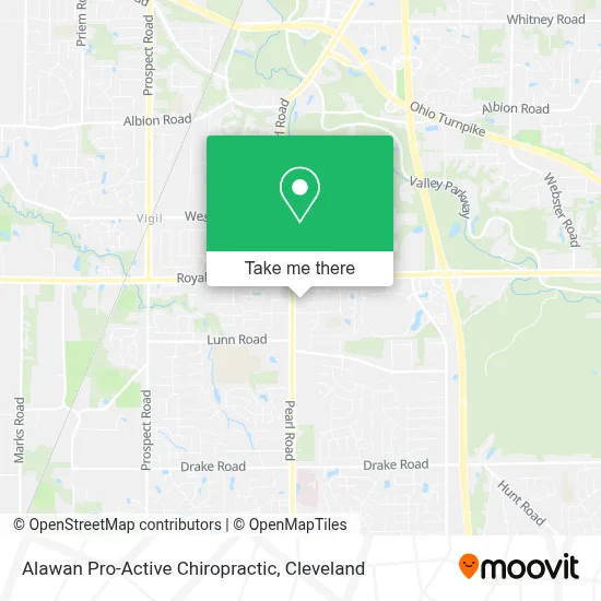 Alawan Pro-Active Chiropractic map