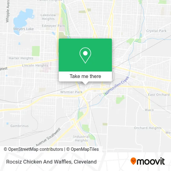 Rocsiz Chicken And Waffles map