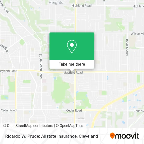 Ricardo W. Prude: Allstate Insurance map