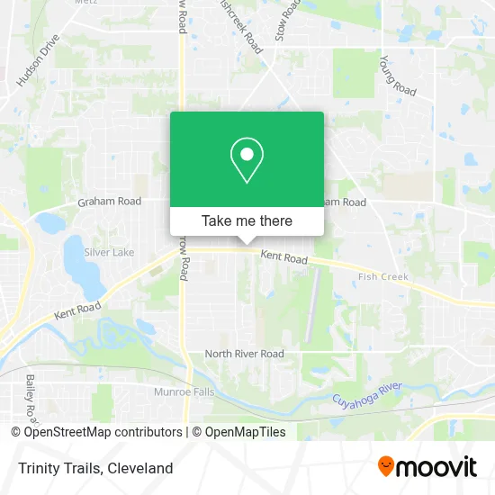Trinity Trails map