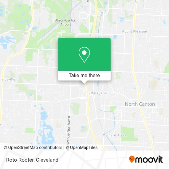 Roto-Rooter map
