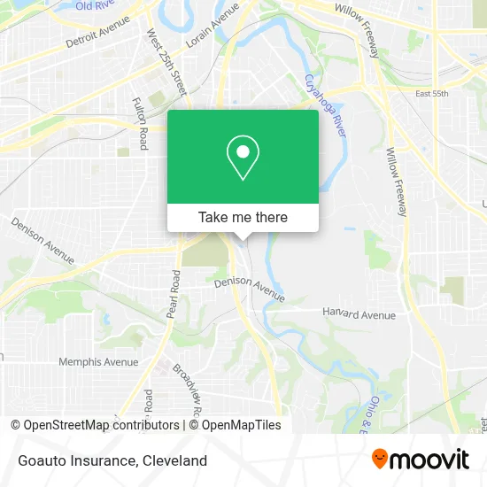Goauto Insurance map