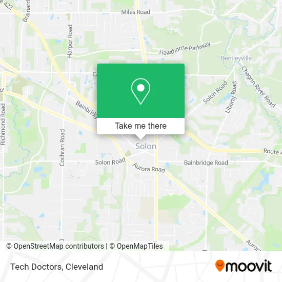 Tech Doctors map