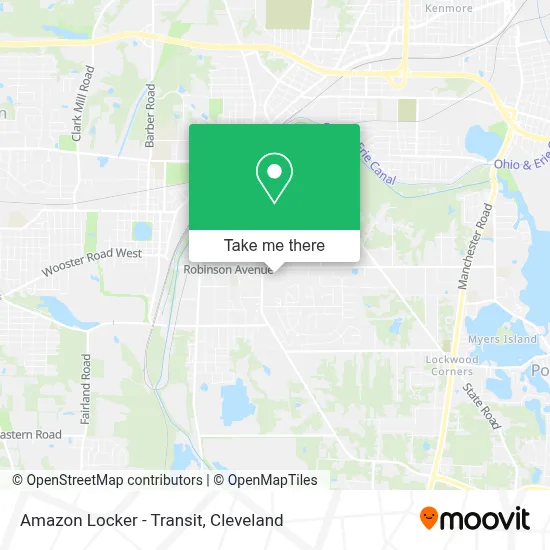 Amazon Locker - Transit map