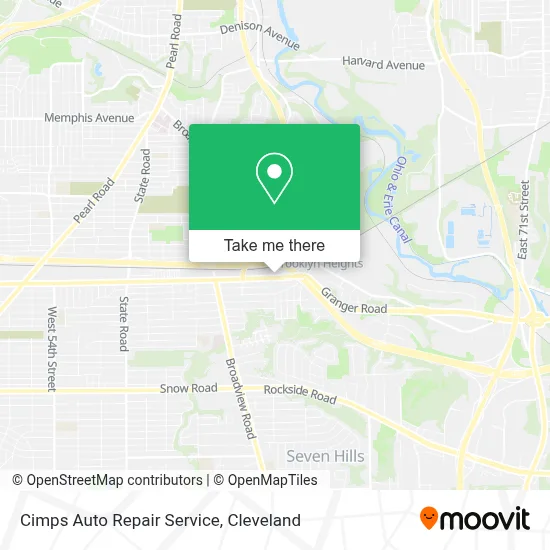 Cimps Auto Repair Service map