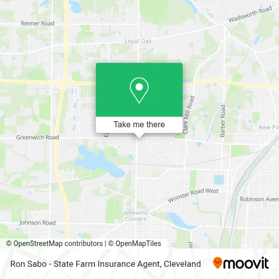 Ron Sabo - State Farm Insurance Agent map
