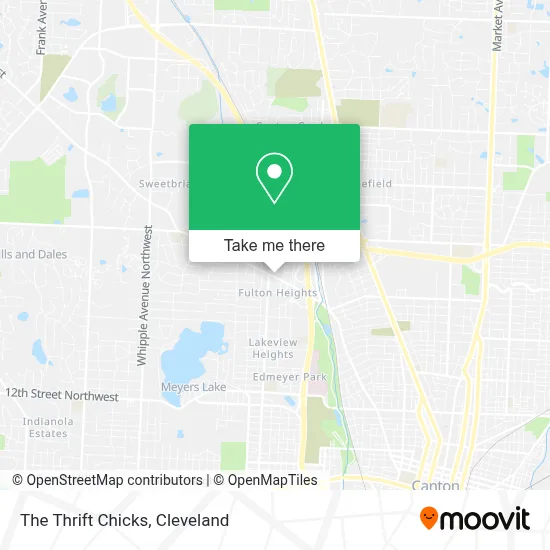 The Thrift Chicks map
