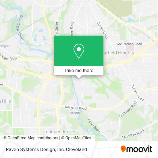 Raven Systems Design, Inc map