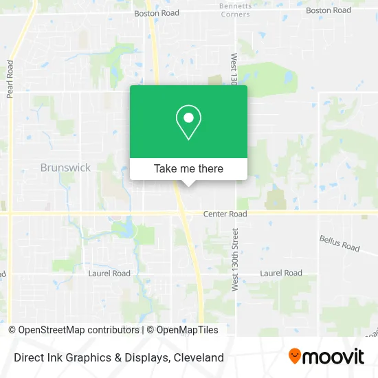 Direct Ink Graphics & Displays map