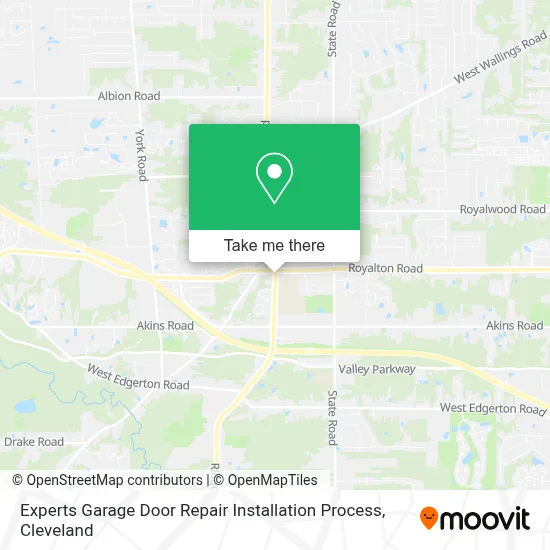 Experts Garage Door Repair Installation Process map