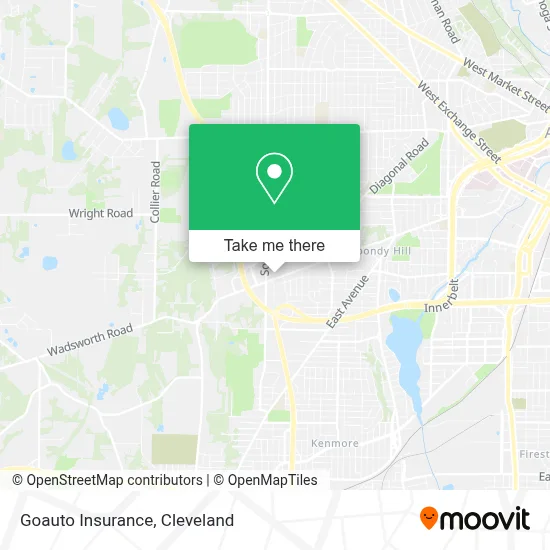 Goauto Insurance map