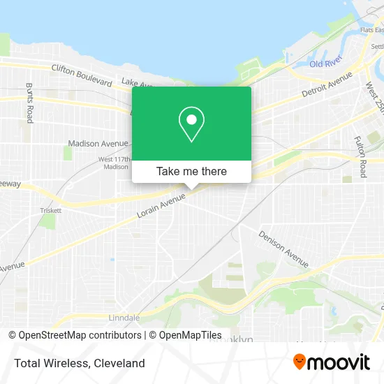 Total Wireless map