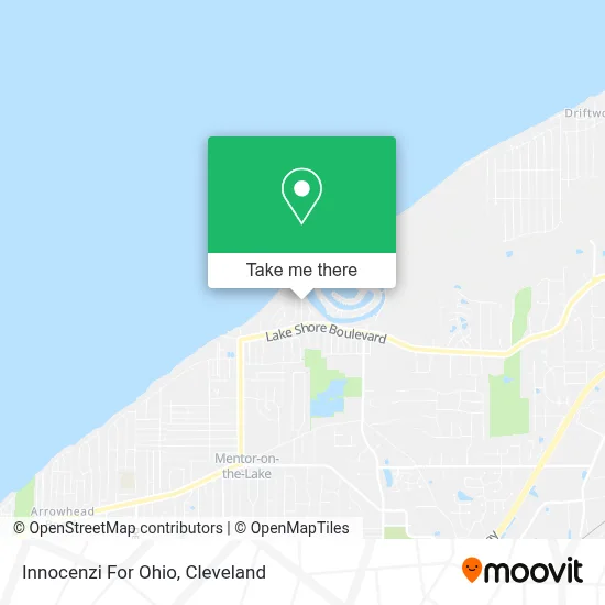 Innocenzi For Ohio map
