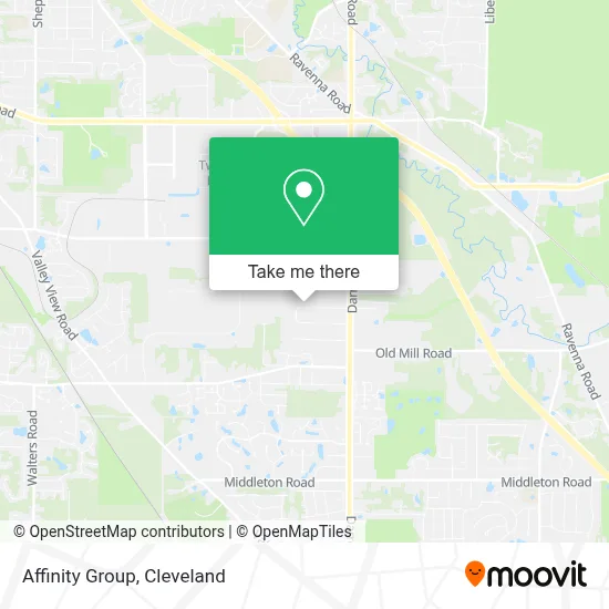 Affinity Group map