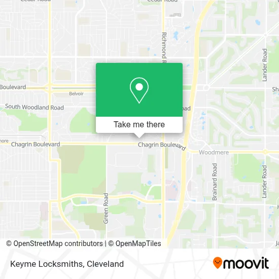 Keyme Locksmiths map