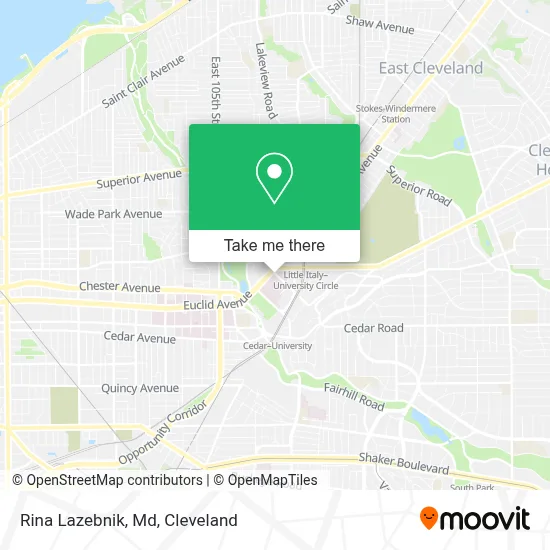 Rina Lazebnik, Md map