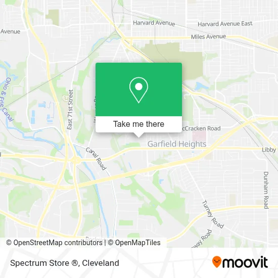 Spectrum Store ® map