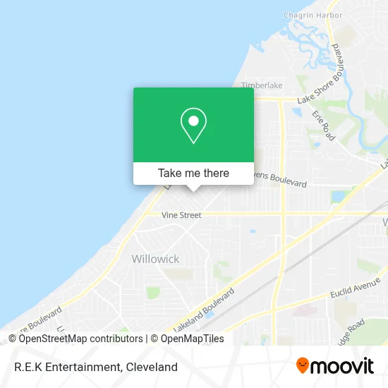 R.E.K Entertainment map